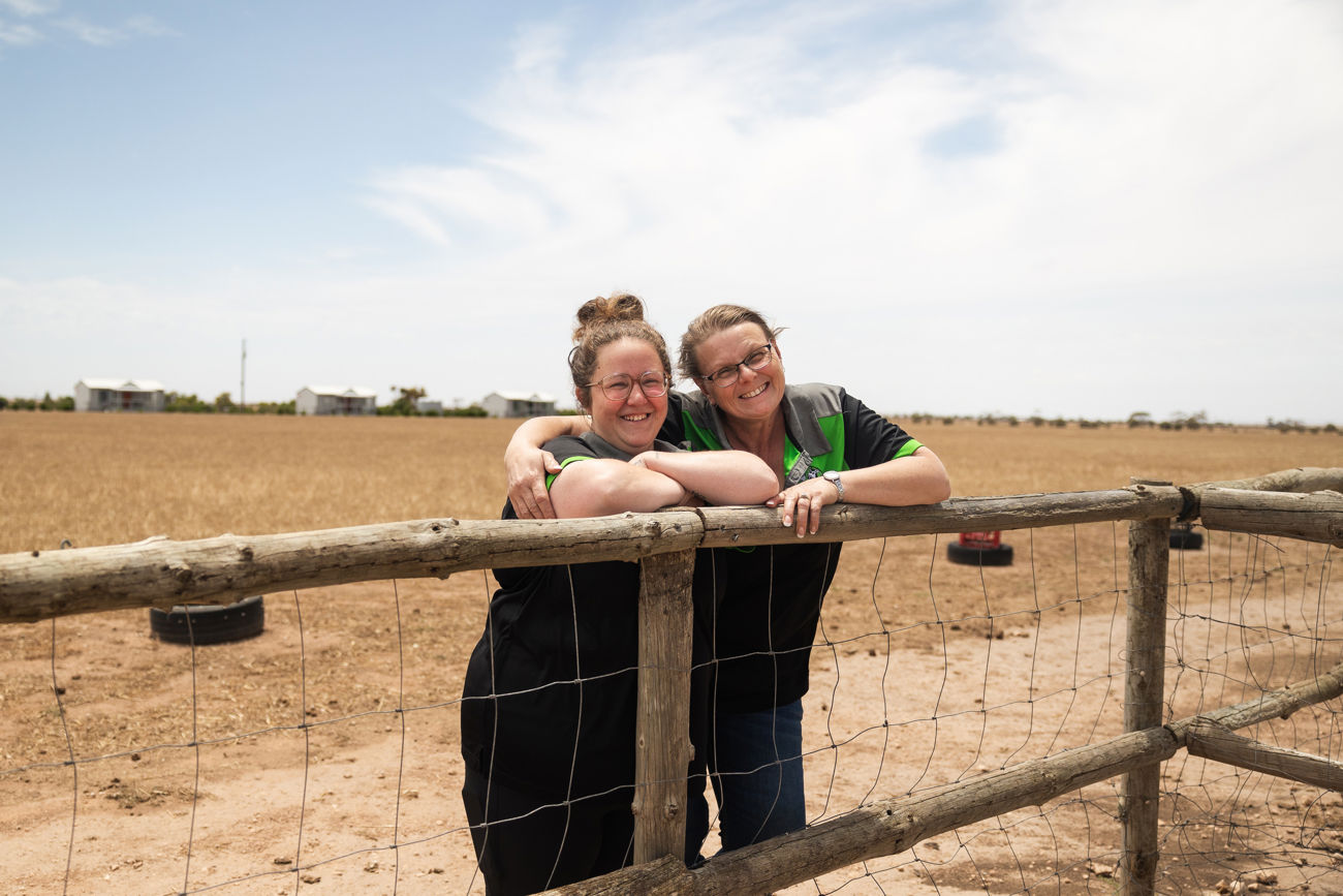 Kerry and Kiera from Tarnasey Farm