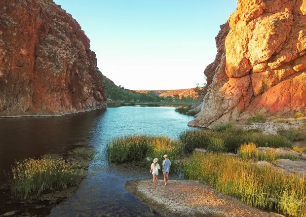 Glen Helen Gorge (Schlucht) im Tjoritja/West MacDonnell National Park