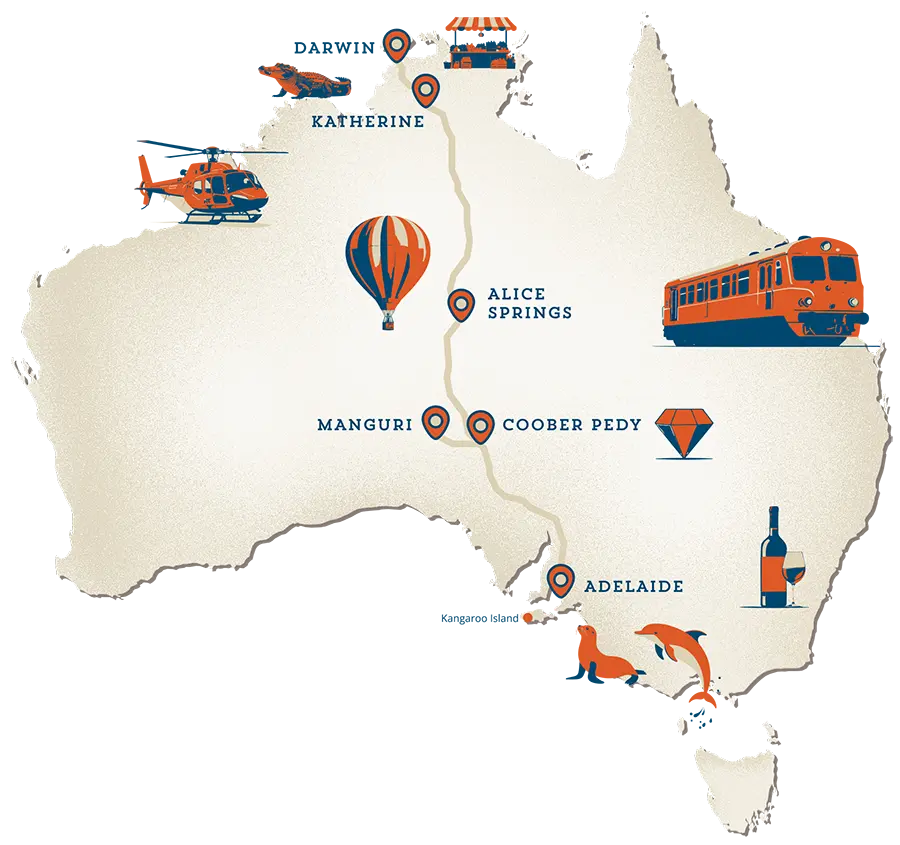 Explorers Way: Zug-Route