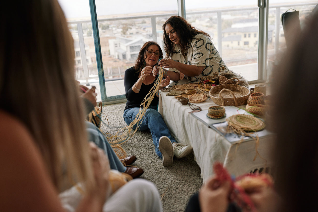 Lakun Mara weaving workshops