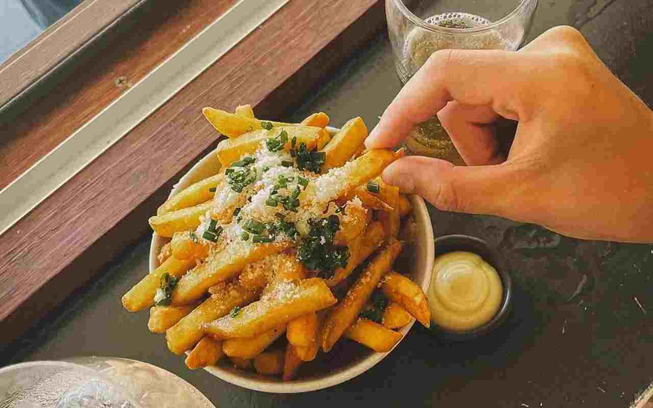 Truffle fries from Bond Store