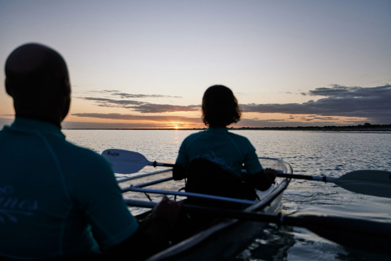 Sunrise kayak with Neptunes