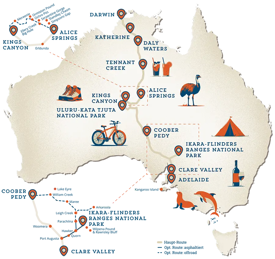 Explorers Way: Route für den schmalen Geldbeutel