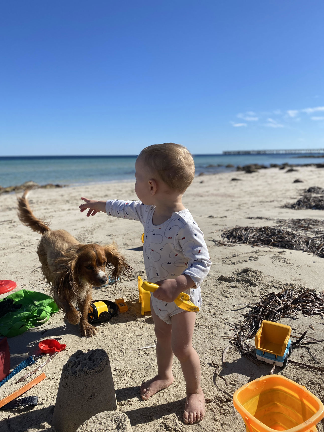 Reuben and buddy at South Beach