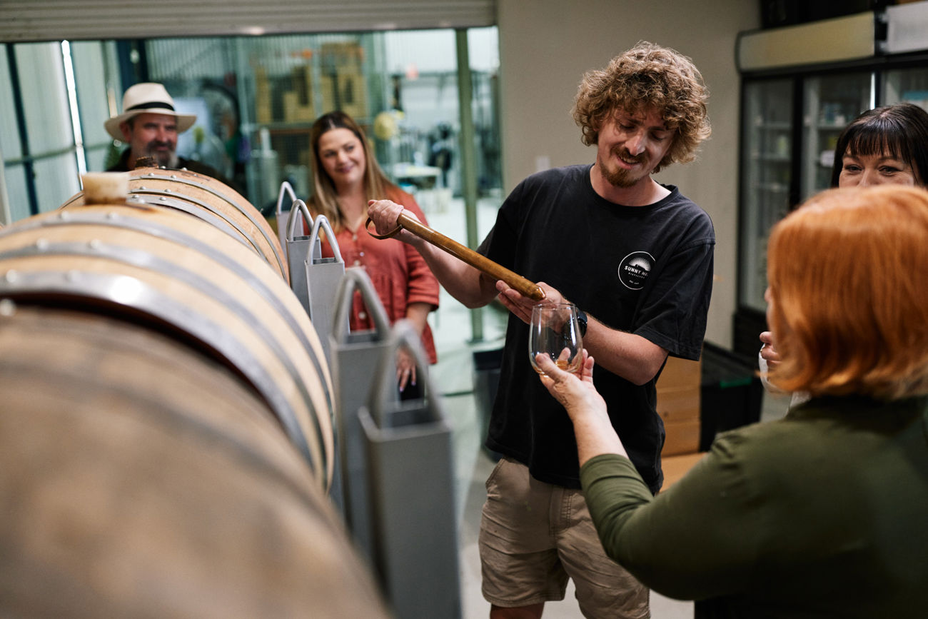 Behind the scenes tour, Sunny Hill Distillery