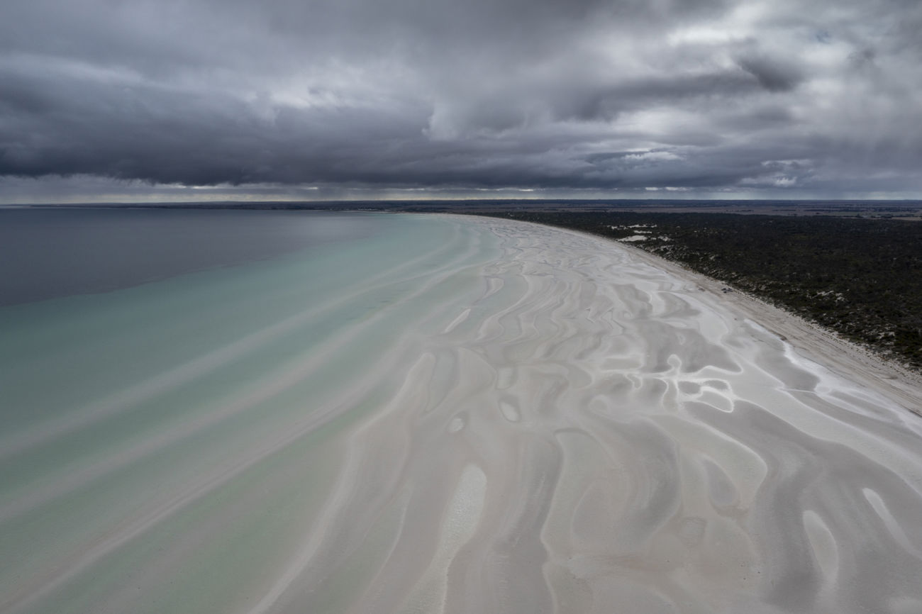 Flahertys Beach storm @adbe_photographyyorke